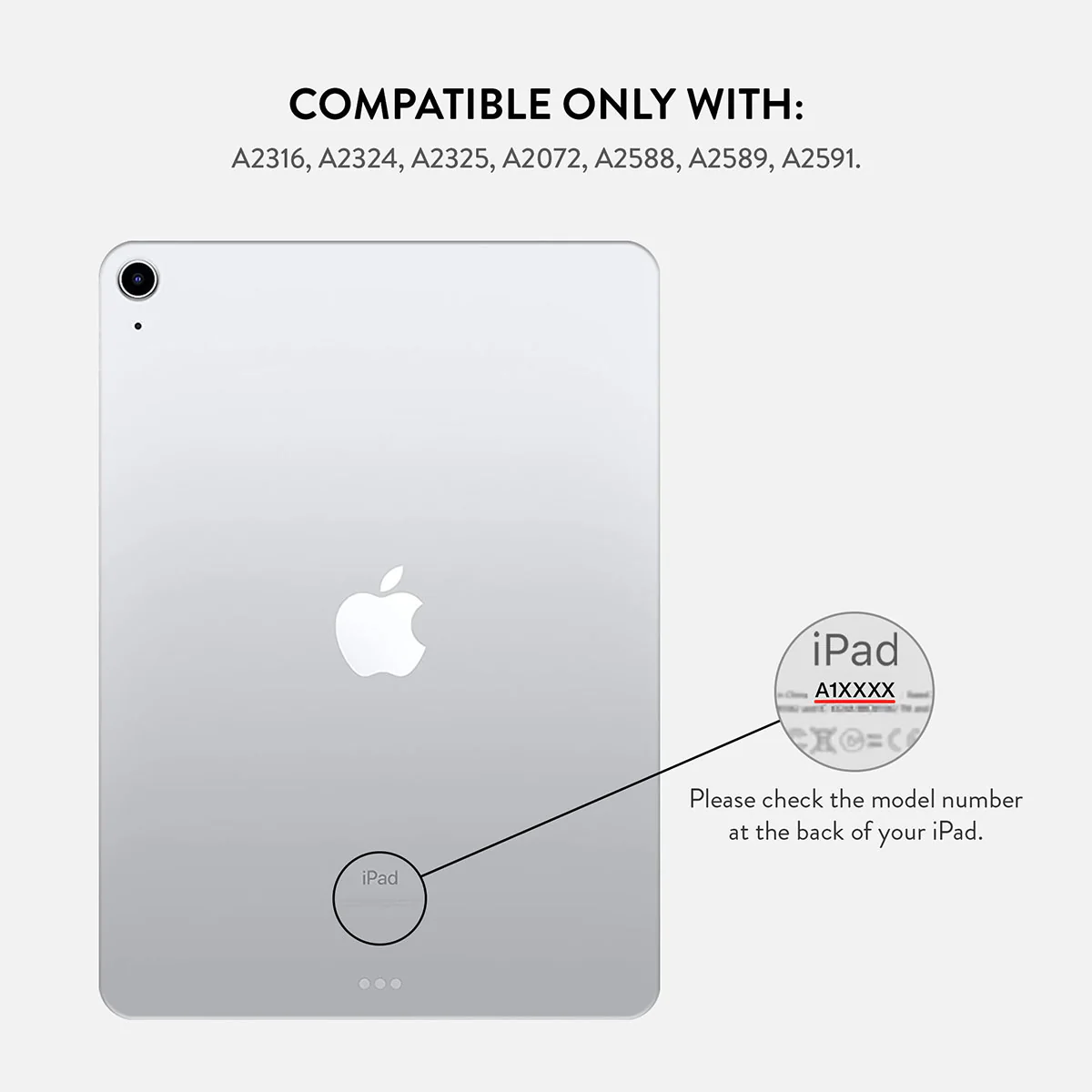 White Noise - iPad Air 10.9 (5th/4th Gen) Case - Image 3